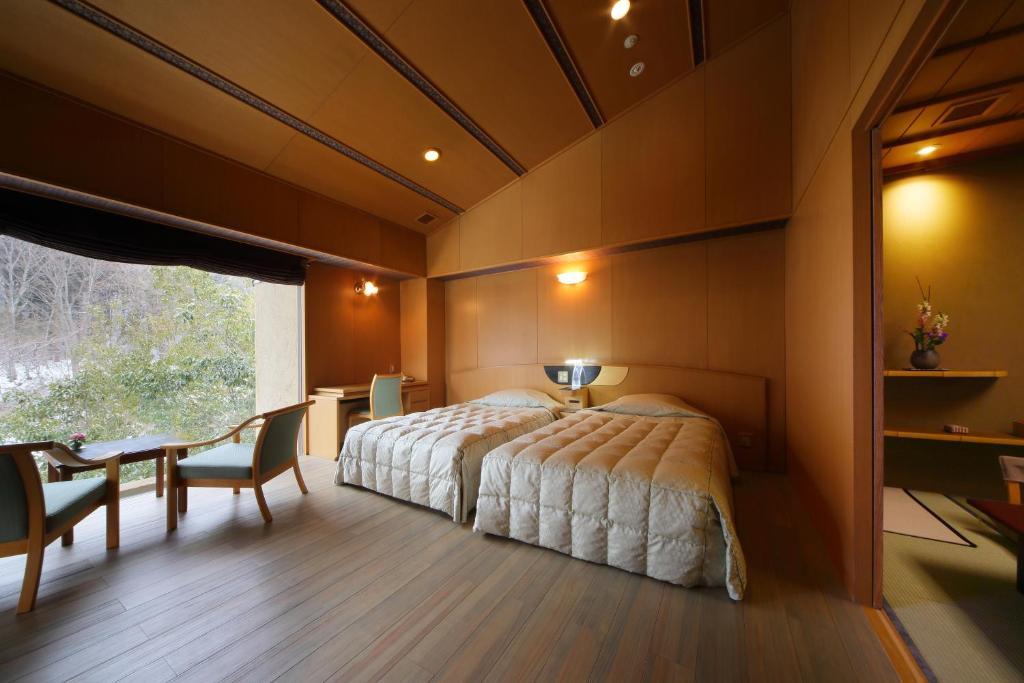 Bettei Senjyuan Hotell Minakami Rum bild